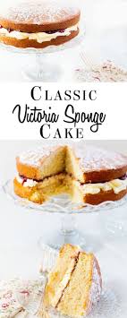 Classic Victoria Sponge Cake Erren S Kitchen Sponge Cake Recipes Victoria Sponge Cake Sponge Cake
