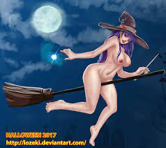 Nude witch by lozeki 