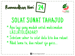 Sholat tahajud adalah shalat sunnah yang dikerjakan saat waktu malam antara isya dan subuh. Facebook