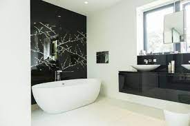 Forget everything you heard about white paint making a space seem bigger. 14 Beautiful Black Bathrooms