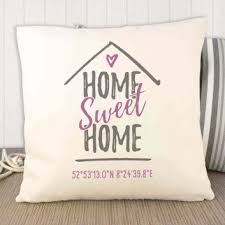 Find images of home sweet home. Home Sweet Home Kissen Mit Geodaten