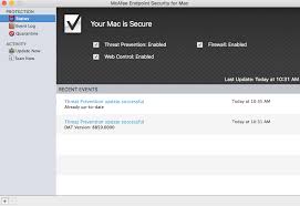 Visite la página de mcafee security updates en el siguiente url: Test Mcafee Endpoint Security For Mac 10 2 For Macos High Sierra 181432 Av Test