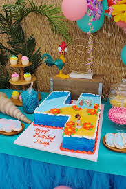 Moana Birthday Party Ideas Photo 3 Of 14 Catch My Party Moana Birthday Party Theme Moana Birthday Party Cake Moana Theme Birthday