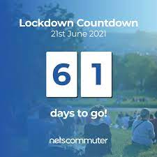21 days from today is mon 2nd aug 2021. Nets Commuter On Twitter The Lockdown Countdown Continues There Are Only 2 Months 9 Weeks 61 Days 1 464 Hours 87 840 Minutes Until The 21st June What Are Your Plans For June And