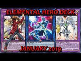 Ygo Pro Elemental Hero Deck January 2019