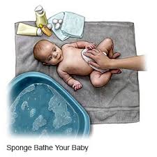 Bath time provides a wonderful opportunity to connect with your baby; Sponge Bathing Your Baby What You Need To Know