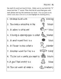 Nov 03, 2020 · kids will have fun learning to listen for blends in words and improve spelling l blend words with these free printable l blends worksheets. Articulation Activities Bl Blend Words For Speech Therapy Phonics Sound Practice