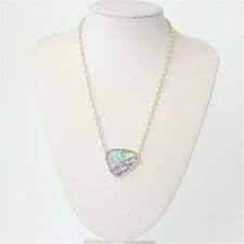 Kendra scott mckenna silver drop earrings. Kendra Scott 14k Gold Lilac Abalone Shell Mckenna Pendant Necklace Jewelry For Sale Online Ebay