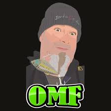 Hooked Vinyl Sticker