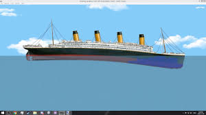 floating sandbox: sinking the titanic