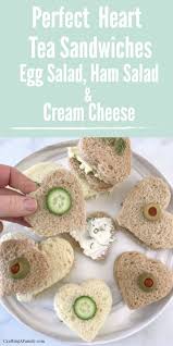 Perfect Valentines Tea Sandwiches Are Perfect For Any Lunch Party Or Any Valentine S Day Party Your Guest Tea Sandwiches Tea Party Sandwiches Party Sandwiches