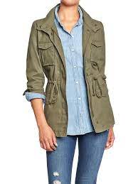 Womens Canvas Utility Jackets Product Image Jackets Utility Jacket Green Canvas Jacket