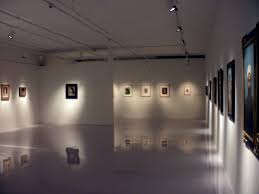 Light Focus Interior Gallery Mathaf Arab Museum Of Modern Art Drawing Simple Painting Art Video