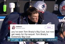 50 tom brady memes ranked in order of popularity and relevancy. Tom Brady Sideline Coat Meme The Quarterback S Massive Coat Is Back Thrillist
