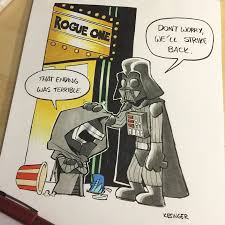 Disney Illustrator Combines Star Wars And Calvin Hobbes And The Result Is Adorable Star Wars Comics Star Wars Humor Funny Star Wars Memes