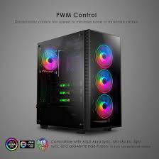 Since 2001, mnpctech has modified computer cases and custom pcs into unique custom designs for clients around the world. Buy Anidees Ai Crystal M Middle Tower Tempered Glass Ceb Atx Atx Pc Gaming Case Support 360 240 Radiator Includes 4 X 120 Pwm Rgb Fans Black Ai Cl M Pc Case Only Online In Indonesia