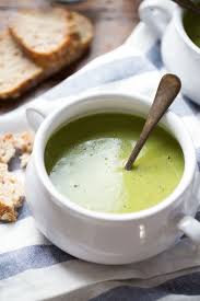 Creamy Potato Kale Soup Pinch Of Yum Recipe Kale Soup Food Kale Soup Recipes