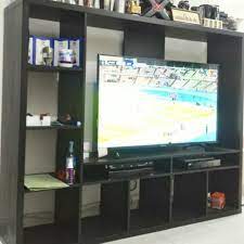 The easiest floating tv console. Lappland Ikea Rak Tv Ikea Home Furniture Furniture On Carousell
