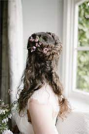 Half Up Half Down Wedding Hairstyles 43 Inspirational Ideas Short Wedding Hair Beach Wedding Hair Braided Half Up Half Down Hair
