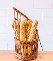 Baguette Bread France Starter Homemade Artisan Bakery Sourdough France Pitchounbakery