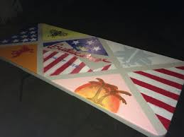 Custom Made Beer Pong Table Beer Pong Table Painted Beer Pong Table Designs Diy Beer Pong Table