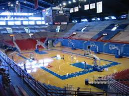 Phog Allen Fieldhouse Home Of University Of Kansas Basketball Coached By My Friend Fellow Oklahoma State Alum Kansas Kansas Basketball University Of Kansas