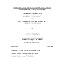 Colorism is an issue among african americans and many other ethnic groups that have been 'colonized' that is slowly disunifying there cultures. Https Etd Ohiolink Edu Apexprod Rws Etd Send File Send Accession Wsupsych1375225026 Disposition Inline