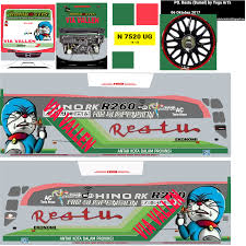 Pada part 4 ini saya membagikan livery khusus untuk jenis sdd. Livery Bus Restu Panda Bussid Livery Bus