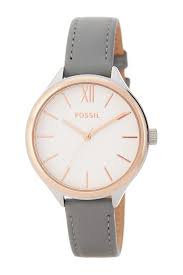 Fossil Womens Leather Strap Dress Watch Nordstrom Rack