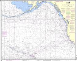 Noaa Chart 530 North America West Coast San Diego To Aleutian Islands And Hawaiian Islands