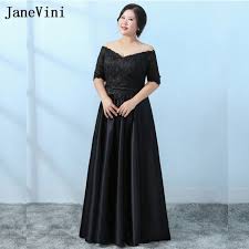 Plus Size Black And Blue Wedding Dress Janevini Vestido De Novia Censillo 2018 Wedding Mother Dress Godmother Long Plus Size Black Lace Mother Of The Br Godmother Dress Mothers Dresses Wedding Gowns