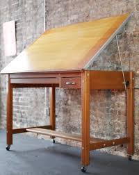 For Sale Is Professional Architect Drafting Table By Mayline These Pictures Are Of One And We Have 4 Vintage Drafting Table Architects Desk Architecture Desk