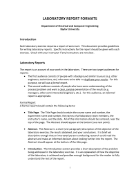 Engineering Report Template Project Progress Lab Example Pdf Pertaining To Engineering Lab Report Template Bes Lab Report Template Report Template Lab Report