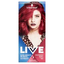 Schwarzkopf Live Ultra Brights Or Pastel Raspberry Rebel 091 Semi Permanent Hair Dye