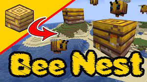 How to build a bee hive in minecraft? Minecraft Bee Nest Minecraft Statue Minecraft Build Ps4 Xbox Pc Pocket Edition Switch Youtube