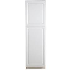 Browse our idea gallery for great inspirational designs that highlight the many options that you have with closetmaid products. Hampton Bay Benton Assembled 24x84x24 5 In Pantry Cabinet With Adjustable Shelves In White Yahoo Shopping