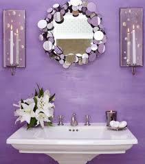 The floors are covered with silky bamboo carpets, and the walls are clad in texture taupe silk by stereo wallcoverings. Lavender Bathroom Ideas And Tips Decor Or Design