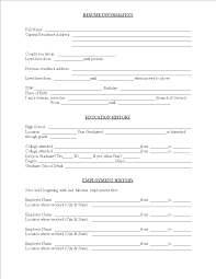 They're universal enough to match any kind of. Blank Resume Format Templates At Allbusinesstemplates Com