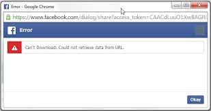 If you've got a mobile device, you'll want to download facebook for the best mobile experience. Facebook Share Dialog Can T Download Could Not Retrieve Data From Url Stack Overflow