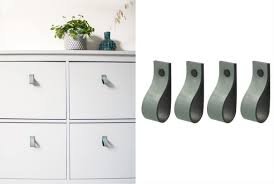 Ikea Hack Hemnes Kast Met Leren Handgrepen Kanyer
