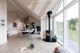 Exquisite Summer House With Danish Design By Skanlux Summer House Interiors Summer House Design House Redesign