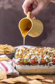 7 Layer Greek Dip 7 Layer Dip Recipe The Cookie Rookie