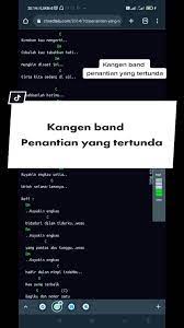 penantian yang tertunda cover｜TikTok Search