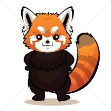 Cartoon Red Panda Feeling Confident Vector Image 1956831 Stockunlimited Search, discover and share your favorite red panda gifs. cartoon red panda feeling confident