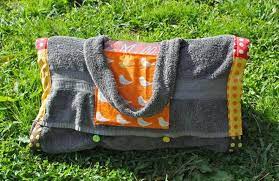 Beach chair towel chaise lounge chair cover pool patio chair cover towel with side pockets microfiber sunbathing towel for summer hotel holiday garden, no sliding. Diy Summer Project Bag Unwraps Into Beach Towel Blanket With Pillow
