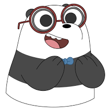 It's where your interests connect you with your people. We Bare Bears Panda Nerd Sticker Sticker Mania