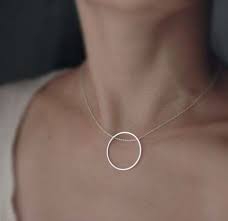 Jewerly Necklace Simple Classy Etsy 22 Ideas Silver Necklace Minimal Jewelry Fashion Jewelry