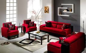 The biggest decorating decision will be what color to. 45 Home Interior Design With Red Decorating Inspiration Red Furniture Living Room Red Couch Living Room Red Sofa Living Room