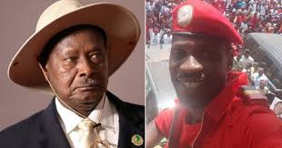 Bobi wine (right) is the closest challenger of president yoweri museveni (left) [file: Uganda S Bobi Wine Is Missing After Deadly Clashes With Museveni S Security Africanews