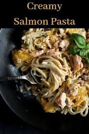 Creamy Salmon Pasta Recipe Recipe Salmon Pasta Creamy Salmon Pasta Recipes Salmon Pasta Recipes